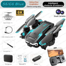 5000M New G6 Professional Foldable Quadcopter Aerial Drone S6 HD Camera GPS RC Helicopter FPV WIFI Obstacle Avoidance Toy Gifts
