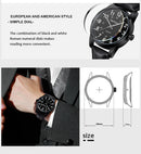 MAOYUAN 2025 New Top Men's Watch Calendar Sports Leisure Fashion Style Brown Black Leather Waterproof Quartz Watch