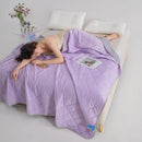 Grade A Cooling Blanket for Bed Soft Breathable King Size Summer Quilt Queen  Air Condition Comforter Lightweight Cool Duvet