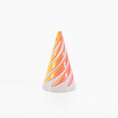 3D Printed Spiral Cone Toy Impossible Pyramid Passthrough Sculpture Pass Through Pyramid Toy Mini Vortex Thread Illusion