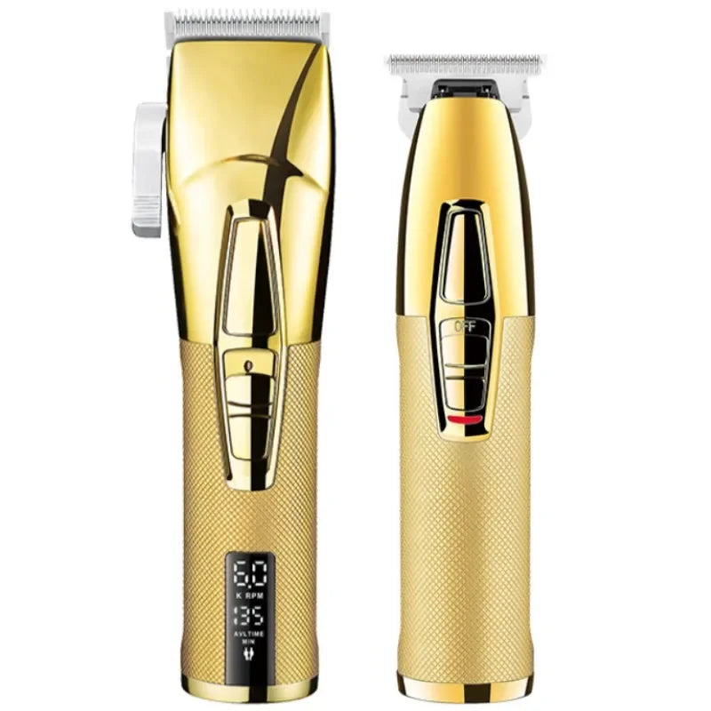 Kemei Tx1 Full Metal Electric Shaver for Men Hair Beard Electric Razor Bald Head Shaving Machine Finishing Fades Rechargeable