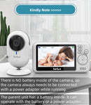 4.3 Inch Video Baby Monitor With Digital Zoom Surveillance Camera Auto Night Vision Two Way Intercom Babysitter Security Nanny