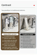 Suporte para escova de dentes com tampa de poeira,