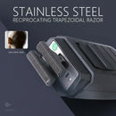 Kemei Rechargeable Cordless Shaver for Men Twin Blade Reciprocating Beard Razor Face Care Multifunction Strong Trimmer KM-1102