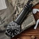 MAOYUAN 2025 New Top Men's Watch Calendar Sports Leisure Fashion Style Brown Black Leather Waterproof Quartz Watch