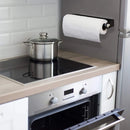 Under Cabinet Paper Towel Holder Plastic Wrap Storage Holder Wall Mounted Paper Towel Holder for Kitchen or Bathroom
