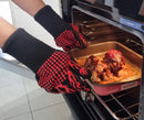 Super Thermal Glove Oven Protects Hands Handle Supports 600 °C Thermal BBQ Glove Super Resisted