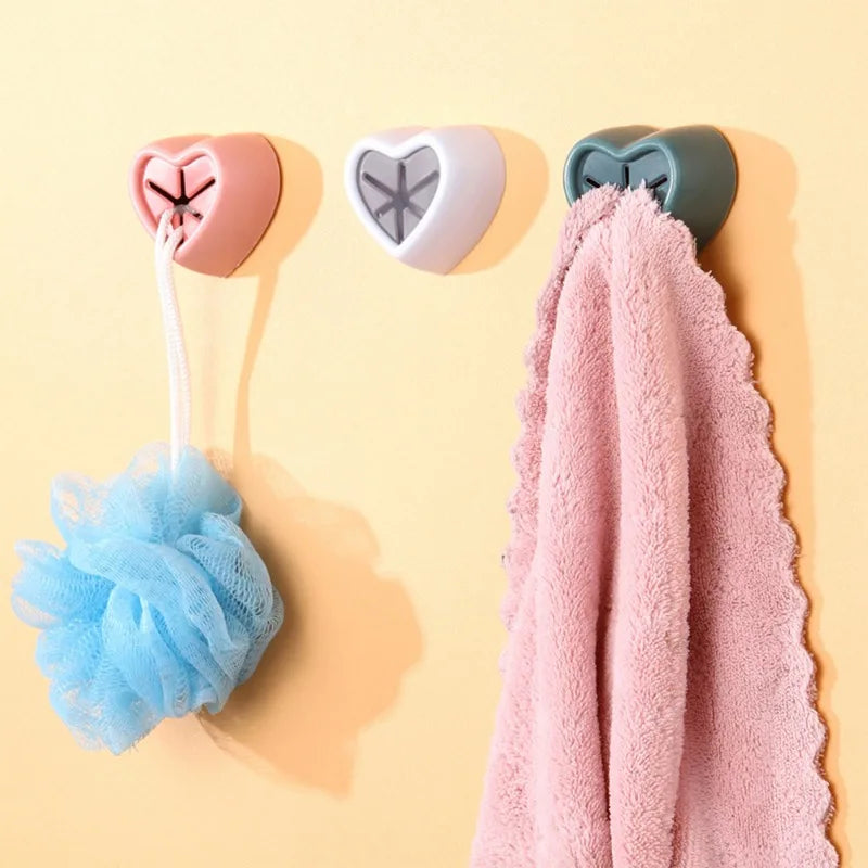 4/1Pcs Self Adhesive Towel Plug Holder Wall Mounted Bathroom Organizers Towel Hooks Storage Rack Kitchen Rags Dishcloth Clips