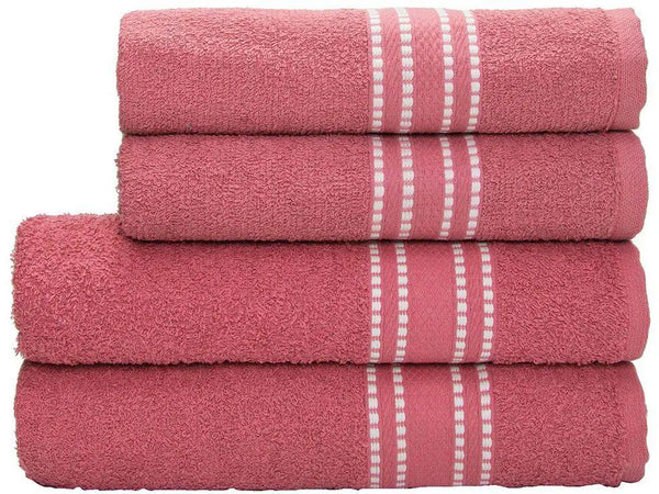 Cotton and Polyester Pate Towels Set