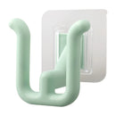 Non Punching Bathroom Slipper Rack Minimalist Slipper Hook Bathroom Drain Rack Wall Mounted Wall Storage Shoe Rack Multifunction