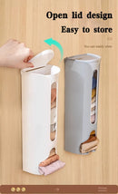 Kitchen Plastic Bag Holder Organizer Wall Hanging Garbage Bag Storage Box Bathroom Trash Bag Bucket Dispenser Kitchen Accessory