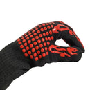 Super Thermal Glove Oven Protects Hands Handle Supports 600 °C Thermal BBQ Glove Super Resisted
