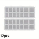 6-18pcs Toilet bathroom  kitchen floor drain filter screen anti clogging sewer grid sewer insect proof hair filter screen