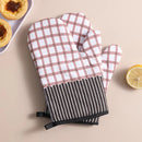Oven Baking Gloves Oven Mitts Microwave Oven Gloves High-temperature Resistant Linen Gloves Kitchen Baking Tools Bakeware