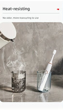 Suporte para escova de dentes com tampa de poeira,