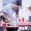 Universal Anti-Slip Heat-Resistant Barbecue Oven Gloves Fireproof Kitchen Cooking Gloves Suitable for High Temperatures up to 80