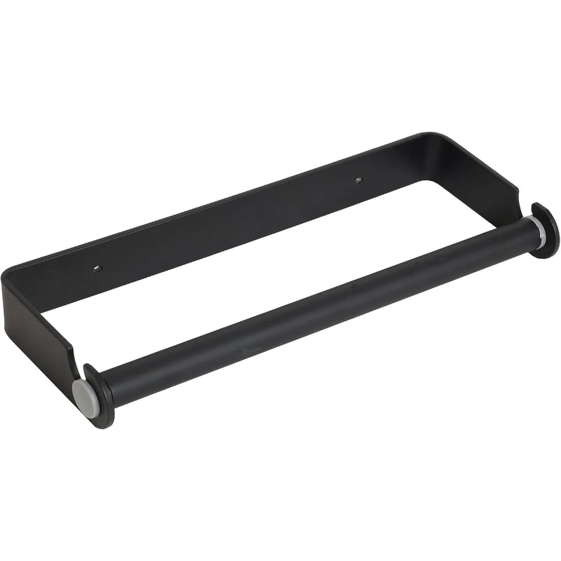 Under Cabinet Paper Towel Holder Plastic Wrap Storage Holder Wall Mounted Paper Towel Holder for Kitchen or Bathroom