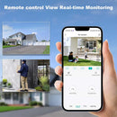 8MP 4K WiFi Solar Camera Outdoor Wireless CCTV Surveillance Camera With Solar Panel Dual Lens PTZ IP Cam Security Protection