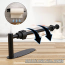 Stainless Steel Paper Towel Holder Punch-free Bathroom Toilet Paper Holder Storage Rack Kitchen Organizer Adhesive Wall Mount