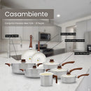 New York Casambiente Cookware Set With Glass Lid