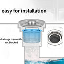 1PCS Stainless Steel Bathtub Hair Catcher Stopper Shower Drain Filter Trap Sink Strainer Basin Plug Kitchen Bathroom Accessories