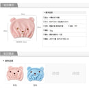 Toalha de banho superabsorvente para secagem de cabelo