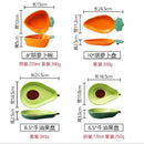 Creative Ceramic Salad Plate Small Avocado Carrot Dish Dessert Bowl Fruit Salad Serving Plate