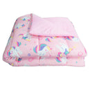 Single Duvet Double Face Single Printed 01 Piece Unicorn