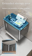Bathroom Accessories Paper Towel Dispenser Wall Tissue Dispenser Paper Towel Holder Punch Free Towel Dispenser for Toilet
