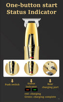 Kemei Tx1 Full Metal Electric Shaver for Men Hair Beard Electric Razor Bald Head Shaving Machine Finishing Fades Rechargeable