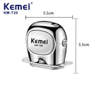 Kemei KM-T20 Mini Men Electric Shaver IPX6 Waterproof Travel Portable Beard Trimmer USB Charging Dry Or Wet Shaver Machine Razor