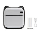 Mini Printer, Portable Thermal Printer Efficiently and Quickly, Inkless Pocket Photo Printer for Study Notes, Pictures, DIY