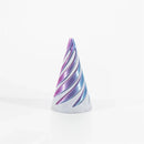 3D Printed Spiral Cone Toy Impossible Pyramid Passthrough Sculpture Pass Through Pyramid Toy Mini Vortex Thread Illusion