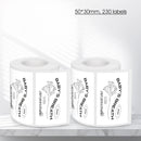 Mini Label Printer Marklife P50 Portable Thermal Printer Self Adheisve Sticker Machine Bluetooth Wireless Label Maker No Ink