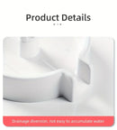 Suporte para escova de dentes com tampa de poeira,