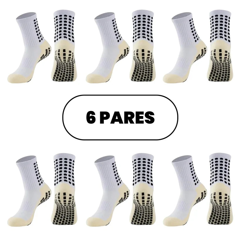 Free Shipping Kit 6 Football Socks High Quality Non-slip Cotton Sports Socks Send Immediately