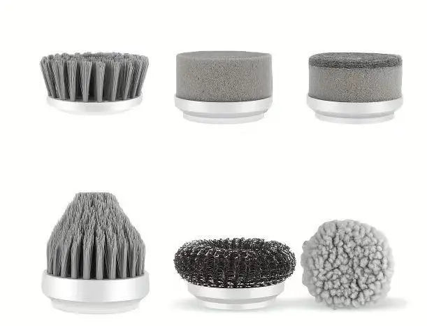 Xiaomi 6-in-1 Electric Cleaning Brush Home Appliances Wireless Electric Floor Scrubber Replaceable Brush Head Home Bathroom