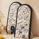 Anti-Scald Gloves Heat-Resistant Extra Long Cooking Gloves Anti-Scald Gloves Long-Lasting Design For Cooking Enthusiasts