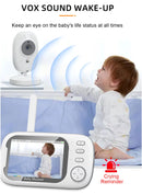 Cdycam New 3.5 inch Wireless Video Baby Monitor Night Vision Temperature Monitoring 2 Way Audio Talk Baby Nanny Security Camera