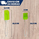 Mini Spatula and Silicone Brush Kitchen Non-stick Pan