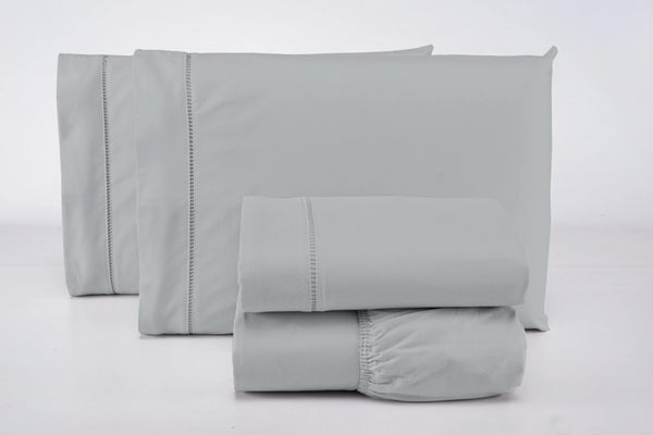 Queen Sheet Set 4 Pieces Cotton Percal 400 Yarn Soft Touch With Elastic