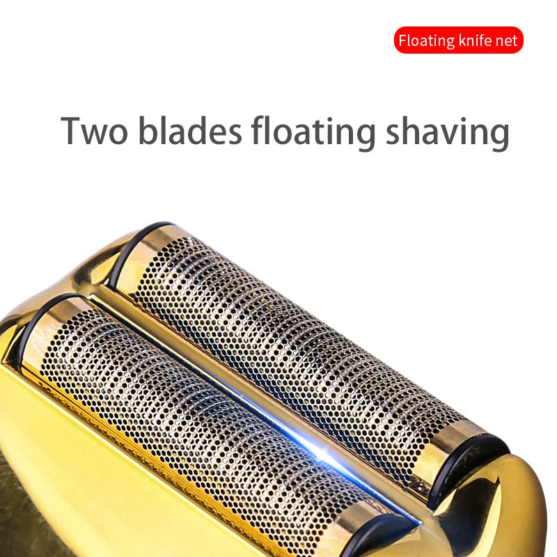 Kemei TX8 All-metal Electric Shaver Men Electric Razor Rechargeable Beard Shaver Floating Hair Trimmer Shaving Machine 8000RPM