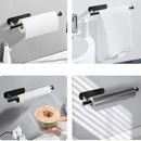 No Punching Toilet Paper Holder Self Adhesive Toilet Roll Paper Holders Bathroom Kitchen Paper Roll Holder Bath Towel Holder