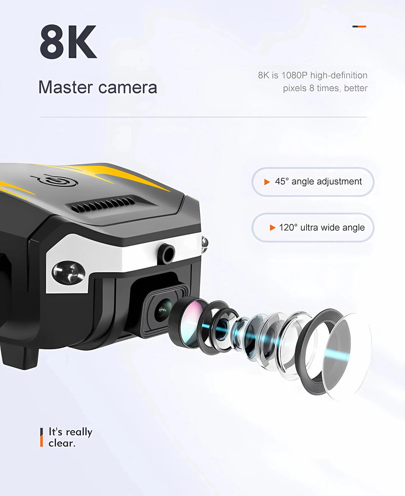 5000M New G6 Professional Foldable Quadcopter Aerial Drone S6 HD Camera GPS RC Helicopter FPV WIFI Obstacle Avoidance Toy Gifts