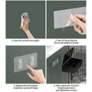 Tissue holder, non perforated toilet paper holder, bathroom privacy tissue box, roll paper holder, wet wipe box