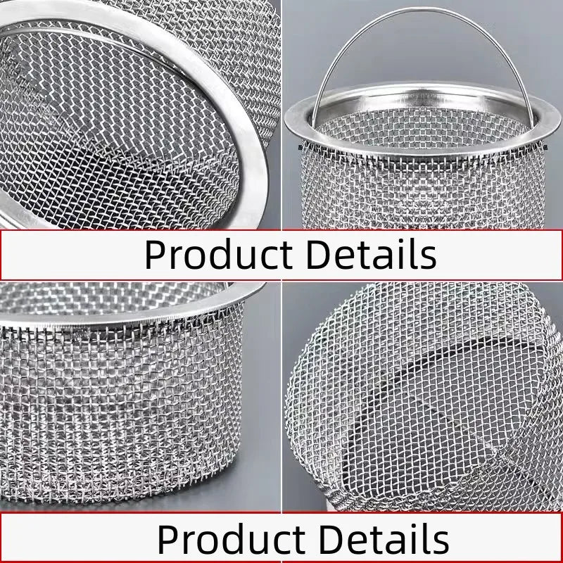 1PCS Stainless Steel Bathtub Hair Catcher Stopper Shower Drain Filter Trap Sink Strainer Basin Plug Kitchen Bathroom Accessories