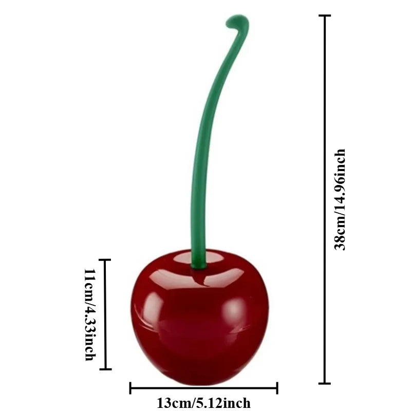 Suporte para escova de vaso sanitário vermelho acessórios para banheiro