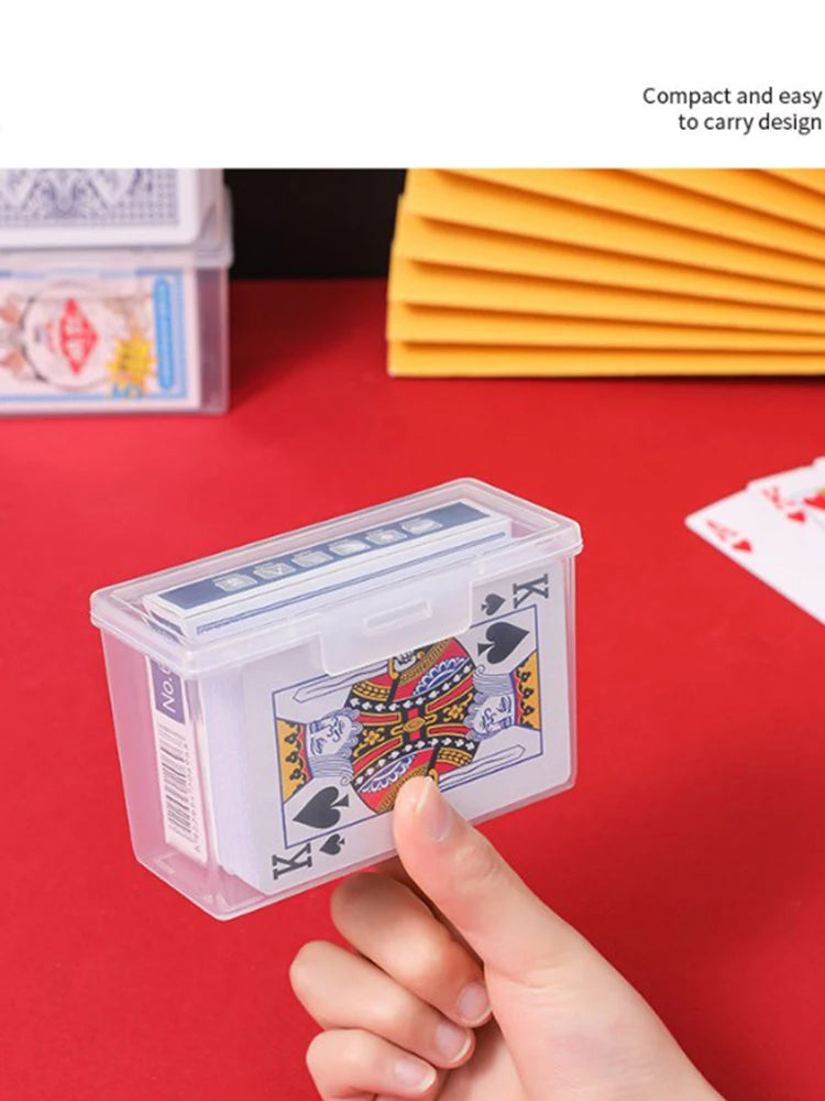 Playing Card Transparent Plastic Storage Box Ultraman Game Card ID Card Card Card Card Business Card Storage