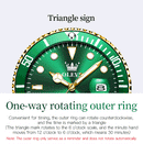 OLEVS Top Original Men Quartz Watch Green Waterproof Watch for Men Stainless Steel Quartz Men Luxury Watch Luminous Wristwatch