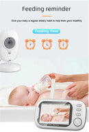 Cdycam New 3.5 inch Wireless Video Baby Monitor Night Vision Temperature Monitoring 2 Way Audio Talk Baby Nanny Security Camera